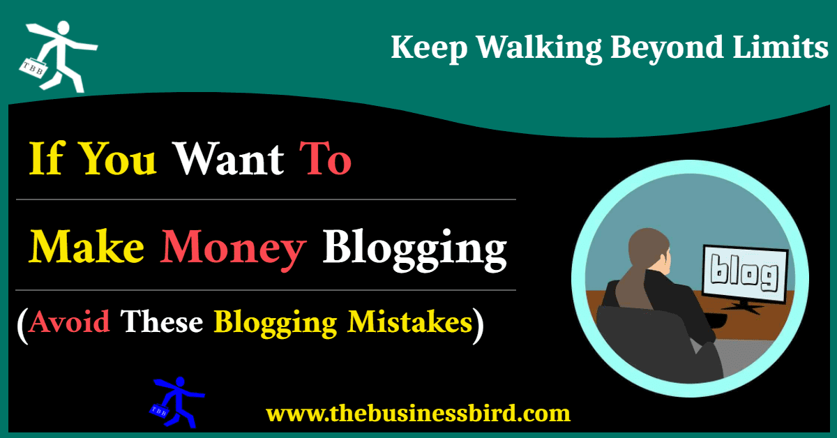 Blogging mistakes to avoid