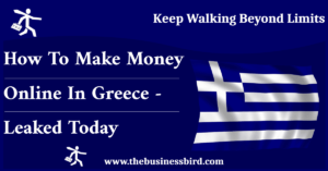 how to make money online in greece