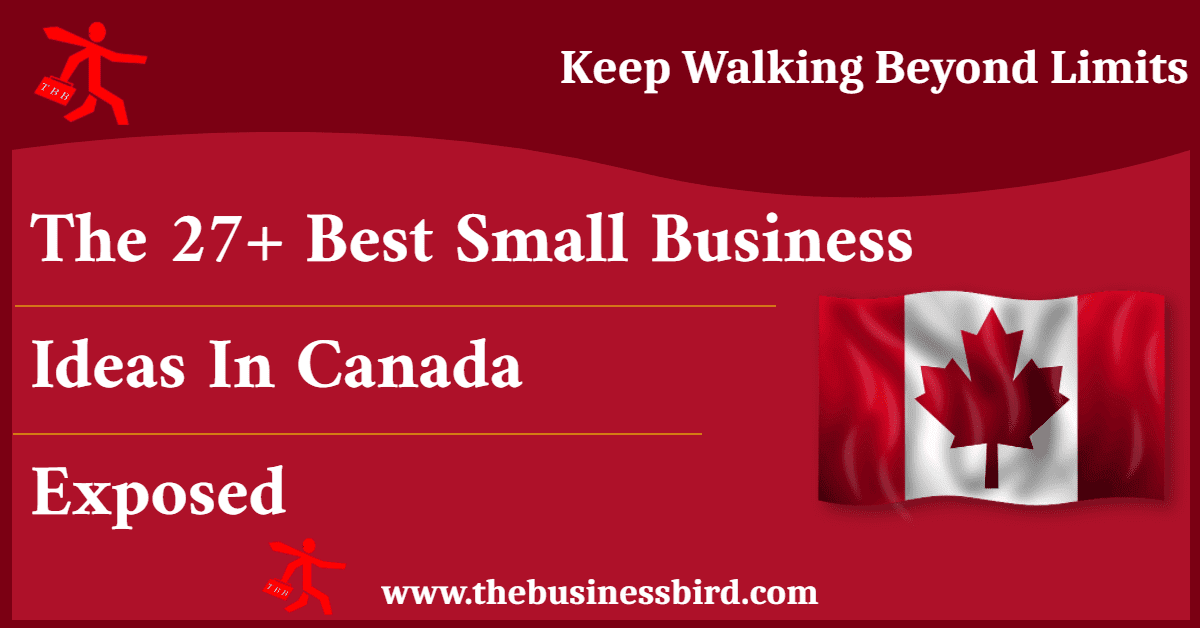 The 27+ Best Small Business Ideas In Canada Exposed